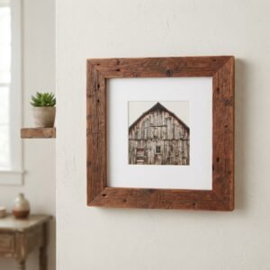 ArtToFrames Barnwood Frame, 10×10, Cherry