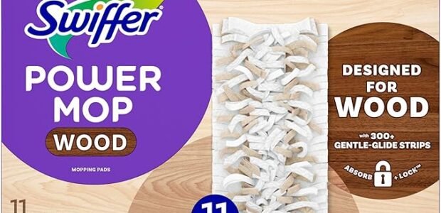 Swiffer PowerMop mopping pad refill for hardwood floors