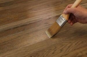 water-based wood finishes application